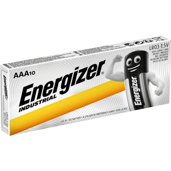 Baterie Alkaliczne ENERGIZER INDUSTRIAL AAA LR03 MN2400 1.5V Blister 10szt