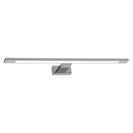 Kinkiet SHINE CHROME prosotkąt 12W LED IP44 Metal i tworzywo Milagro