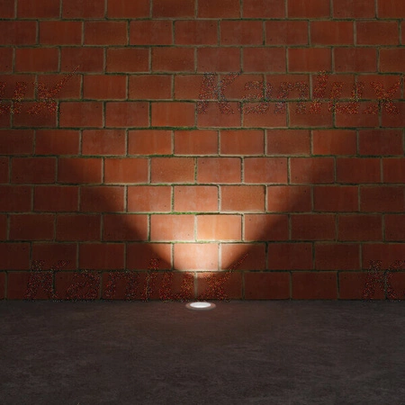 Lampa Ogrodowa Najazdowa Dogruntowa BERG AD GU10 IP67 Okrągła Srebrna Kanlux