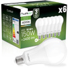 6x Żarówka LED E27 A70 18W = 150W 2430lm 4000K Neutralna 260° LUMILED