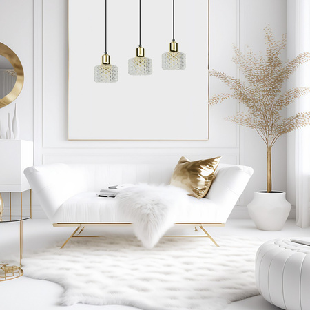 Lampa Wisząca Sufitowa LUMI 3xG9 Milagro