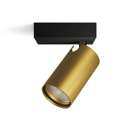 Lampa Ścienna Kinkiet GU10 IP44 Miedziany-Czarny Kosipo Philips