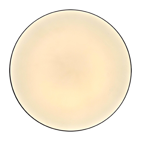 Plafon LED Łazienkowy Oprawa Sufitowa 18W 1850lm 4000K Neutralna 120° Biała Czarna IP44 Moon Sanico Goldlux