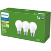 3x Żarówka LED E27 A60 4W = 60W 840lm 210lm/W 2700K Ciepła 300° KLASA A UltraEfficient Philips