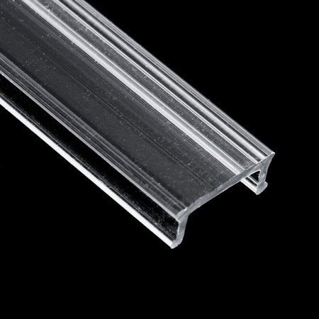 Klosz Przesłona do Profilu Natynkowego KM35 Przezroczysta 2m