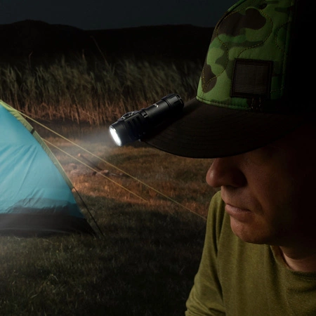 Latarka Ręczna Akumulatorowa LED 10W 600lm 4 Tryby Pracy USB-C Wodoszczelna IP68 Videx