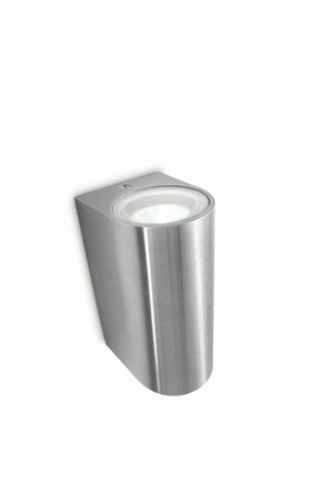 Kinkiet Ogrodowy Lampa Elewacyjna Zewnętrzna 2x GU10 IP44 Szara Nightingale Philips