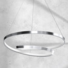 Lampa Wisząca Sufitowa LUCERO Chrom 48W LED Milagro