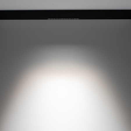 Reflektor Szynowy Lampa do Szynoprzewodów 1-fazowy LED 9W 880lm 4000K Neutralna Czarny Industrialna LVM FOCUS 10644 Nowodvorski