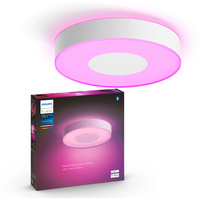 Plafon LED Lampa Sufitowa Natynkowa 33.5W 2350lm IP20 White and Color Ambiance RGB + TW Biała 38cm Inteligentna SMART Zigbee Bluetooth Infuse Philips HUE