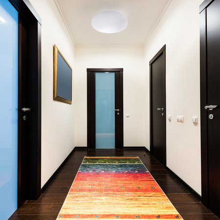 Plafon LED Sufitowy Łazienkowy Lampa sufitowa ORLANDO 18W IP44 4000K z Czujnikiem Ruchu i Zmierzchu