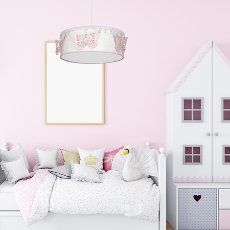 Lampa Wisząca Sufitowa PAPILLON 1xE27 Milagro