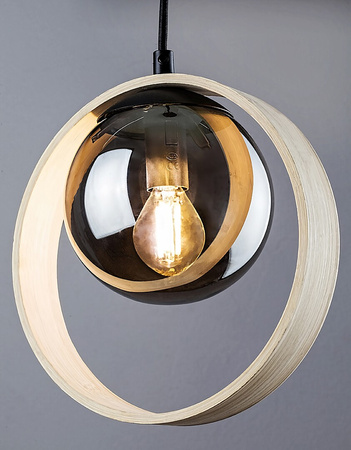 Lampa Wisząca Sufitowa E14 Brązowy Nowoczesny Peyton Rabalux