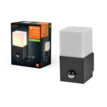 Lampa Ogrodowa Zewnętrzna Kinkiet Elewacyjny LED  E27 IP44 IK03 Szary Endura Ledvance