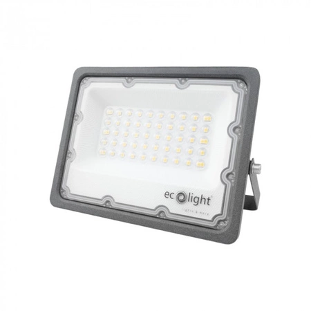 Naświetlacz LED Lampa Reflektor 50W 5000lm 4000K Neutralna IP65 Premium Line Ecolight
