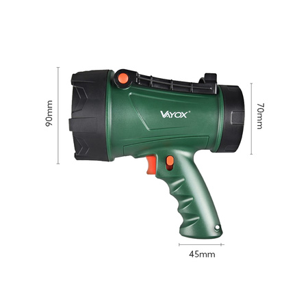 Latarka Szperacz LED Akumulatorowa Warsztatowa USB 15W 1200lm IP68 Lampa Biwakowa VA0041 Vayox