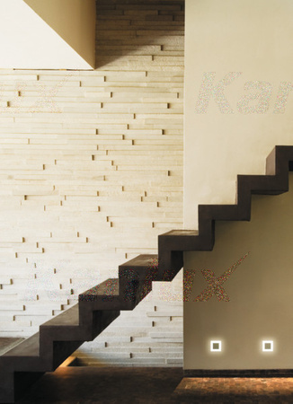 Oprawa Schodowa Dekoracyjna LED APUS Czarna 1,3W 13lm 3000K Ciepła 230V Kanlux