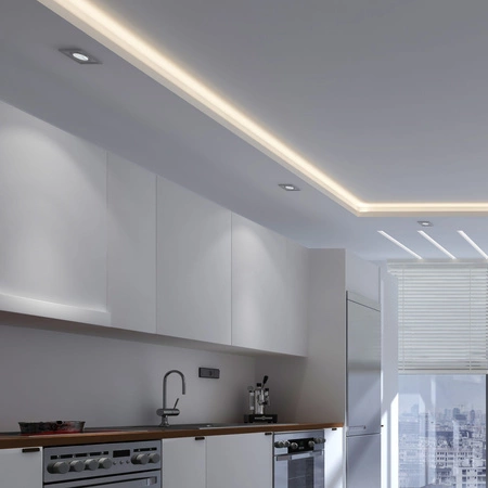 Taśma LED Pasek 12V 10W 300LED 2835 Ciepła 8mm 5m