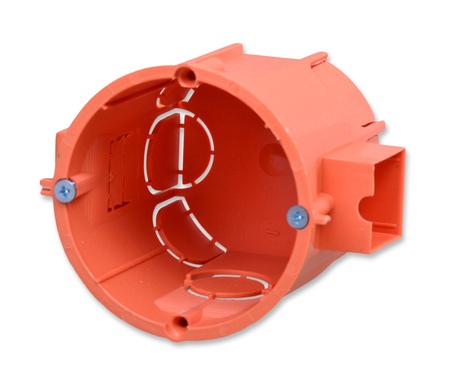 Puszka Instalacyjna Podtynkowa Głęboka Elektryczna Łączeniowa z Wkrętami PK60 PAWBOL