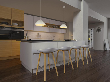 Lampa Sufitowa Wisząca Dekoracyjna E27 Zwis Biały Decor Ledvance