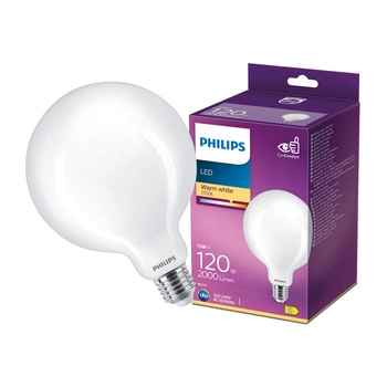 Żarówka LED E27 G120 13W = 120W 2000lm 2700K Ciepła PHILIPS