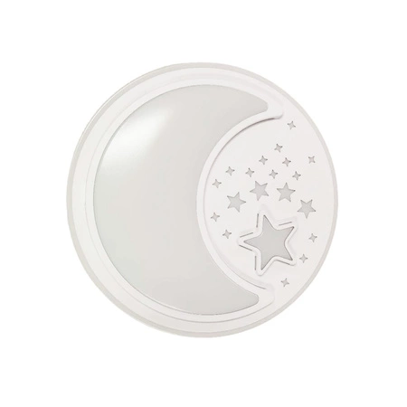 Plafon LED Lampa Sufitowa Natynkowa NOTE Biały 45W LED Ø480 mm Milagro