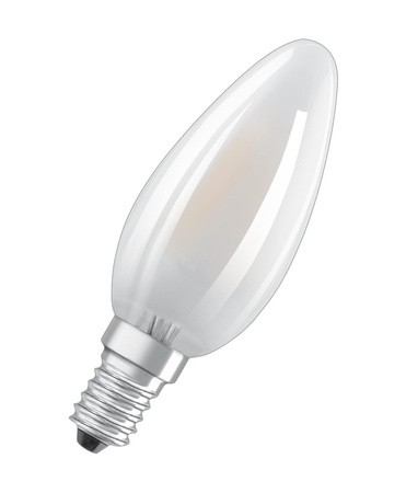 Żarówka LED B35 Świeczka E14 2.5W = 25W 250lm 4000K Neutralna 300° Retrofit Filament CLASSIC Osram