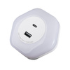 Lampka Orientacyjna LED BOLA USB Czujnik Zmierzchu 15W 4lm 3000K Ciepła Biała KANLUX