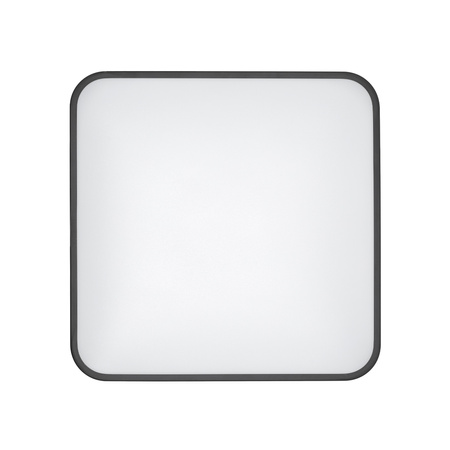 Plafon Lampa Sufitowa Oprawa Natynkowa LED 32W 2300lm 4000K Neutralna Czarna Wodoodporna IP44 AGNES SQUARE LED 8137 Nowodvorski