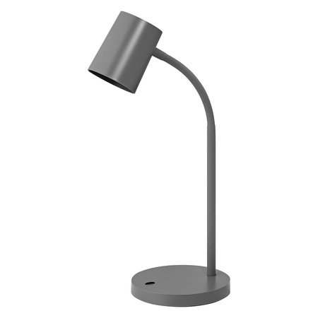 Lampa Stołowa Oprawa Biurkowa Stojąca GU10 Szary USB-C Office Line Ledvance