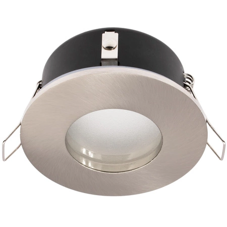 Oprawa sufitowa łazienkowa halogenowa szczelna QULES GU10 chrom mat Kanlux