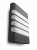Kinkiet Ogrodowy Lampa Elewacyjna Zewnętrzna LED 3W 270lm 2700K IP44 Antracyt Raccoon Philips