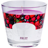Świeca zapachowa dekoracyjna w szkle Owoce Leśne