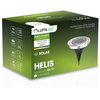 Zestaw 6x Lampki Solarne Ogrodowe LED HELIS Wbijane Dyski Dogruntowe 4000K IP44 LUMILED