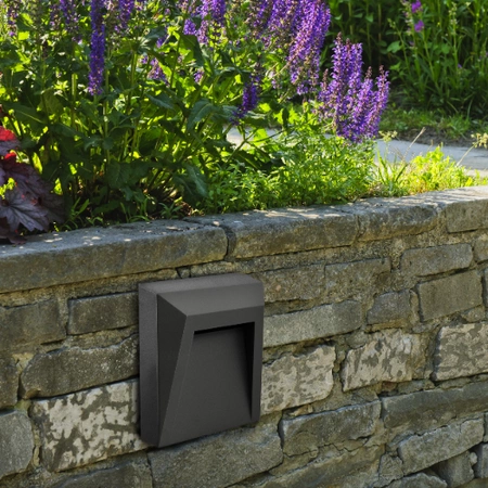 Lampa SCHODOWA OGRODOWA LED HOLDEN 1,5W Neutralna szara GOLDLUX (Polux)