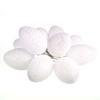 Girlanda świetlna Lampki LED na baterie Bawełniane jajka wielkanocne Białe 10x LED MILAGRO EKD3937