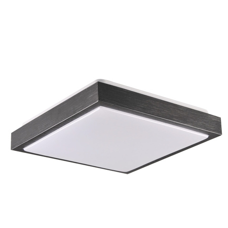 Oprawa Sufitowa Panel LED 2x E27 Biała Czarna Kazimierz Sanico Goldlux