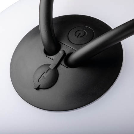 Lampa Ogrodowa Zewnętrzna Wisząca LED STONO Bezprzewodowa 1W 2500K IP54 Biała KANLUX