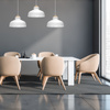 Lampa Wisząca Sufitowa ASMUND Biała 3xE27 Milagro