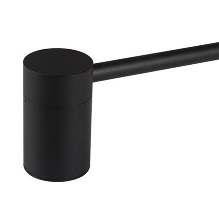 Kinkiet LED CATRINA lampa ścienna CZARNA Metal 9W 60cm styl nowoczesny