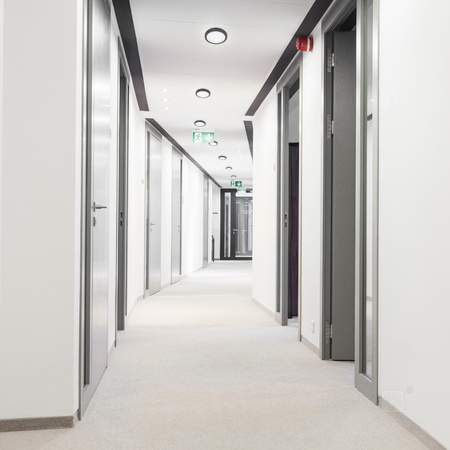 Plafon LED Łazienkowy Sufitowy Natynkowy 18W 1710lm 4000K 120° Czarny IP65 Nairos Kobi