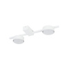 Lampa Sufitowa 2x GX53 Biała Nowoczesna PILLS 8270 Nowodvorski
