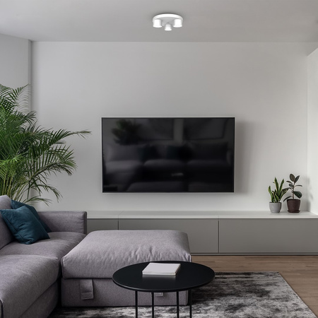 Lampa Sufitowa DIXIE Biała 3xGX53 Milagro