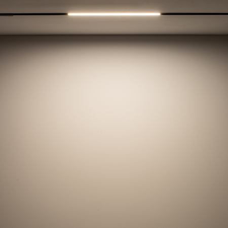 Reflektor Szynowy Lampa do Szynoprzewodów 1-fazowy LED 15W 700lm 3000K Ciepła Czarny Nowoczesna LVM LINE 10148 Nowodvorski