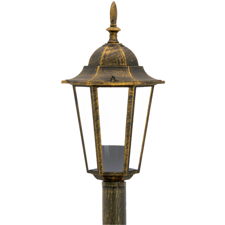 Lampa Ogrodowa Stojąca LIGURIA-LT 1xE27 Wysoka Słupek 96cm Patyna - GOLDLUX (Polux)