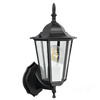Lampa Ogrodowa Kinkiet Elewacyjny Zewnętrzny E27 IP54 Czarna LO4101 Kobi