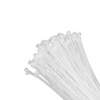 Opaski Zaciskowe Kablowe 2.5x100 mm Białe TRYTYTKI TRYTKI ZIPERKI PREMIUM OKP-25100W .MORE 100 szt.