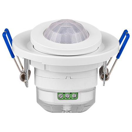 Czujnik RUCHU PIR regulowany podtynkowy 360°