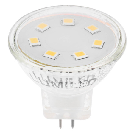 Zestaw 10x Żarówka LED MR11 2,5W = 20W 220lm 3000K Ciepła 120° 12V LUMILED