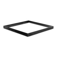 Ramka Natynkowa do Opraw LED 60x60 Kwadratowa Czarna VIDEX